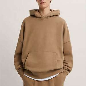 Vente en gros de sweats à capuche en coton 400 GSM sweats lourds prix d'usine sweats doux chauds confortables pour hommes - Product Image 2