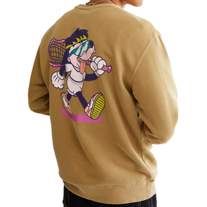 2025 sudaderas de cuello redondo para hombre más vendidas personalizadas 100% algodón transpirable con diseño impreso para ropa de invierno - Product Image 2