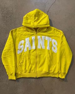 ชุดสเวตเตอร์ปักลายแนวสตรีทเฮฟวี่เวทของผู้ผลิต OEM ชุดเสื้อสเวตเตอร์มีฮู้ดสองชิ้นกางเกงขาบาน - Product Image 5