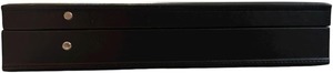 Maletín Rígido Premium para Mandil Masónico, Bolsos y Estuches Masónicos de Cuero Negro, Importado Original - Product Image 3