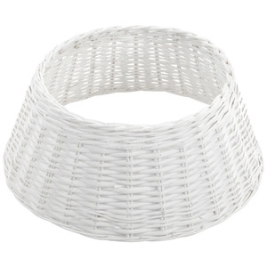 Wicker Christmas Tree Collar Eco-friendly Rattan Christmas Tree Skirt Wholesale Christmas Supplies <b>Xmas</b> Decor - Product Image 1