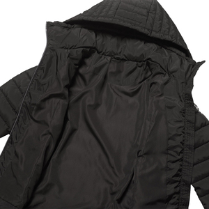 Veste de randonnée isolée doublée de polaire pour femme, légère, chaude, hybride, doudoune avec fermeture éclair intégrale, veste de course d'hiver et d'automne - Product Image 4