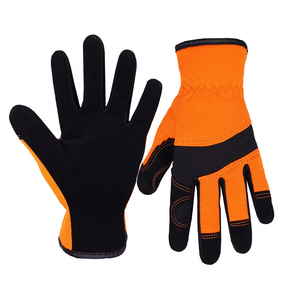 Gants de travail de mécanicien en cuir grainé de mouton de haute qualité et performants Gants de sécurité industriels résistants aux chocs - Product Image 2