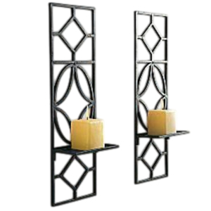 Bougeoir en fer noir en forme de cœur de la meilleure qualité, décoration murale pour Noël et anniversaire à bas prix - Product Image 6