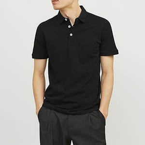 Polos de algodón para hombre, camisas de verano informales de manga corta, camisa de golf con Cuello clásico y bolsillo - Product Image 1