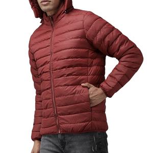 OEM ODM Venta caliente de los hombres de alta calidad de moda de estilo callejero abajo chaqueta acolchada de invierno con capucha chaqueta acolchada chaqueta de bombardero de los hombres - Product Image 1