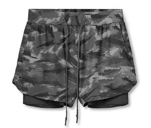 Short en maille avec Logo personnalisé, Double couche, doublure par Sublimation, pour l'été, impression sur mesure - Product Image 2