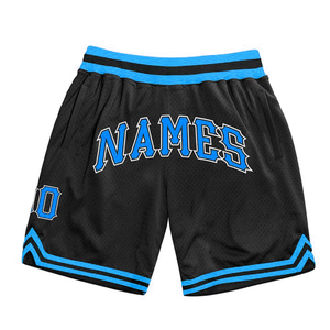 Pantalones cortos deportivos con estampado de sublimación personalizado para hombre, cómodos pantalones cortos de baloncesto de malla con cintura elástica para correr - Product Image 3