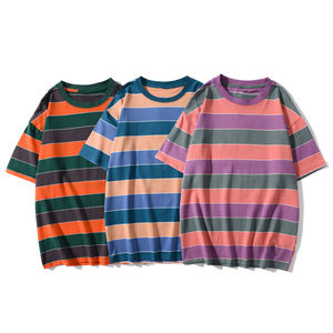 Polo de rugby de algodón y poliéster anticontracción personalizado, camiseta Polo de manga larga a rayas con logotipo personalizado, camiseta Polo de rugby para hombre - Product Image 1