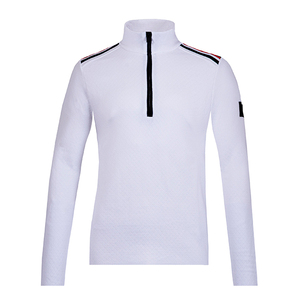 Sweat-shirt technique pour homme en polypropylène extensible, tricoté avec des empiècements en mesh, respirant, idéal pour le sport et le travail, entièrement personnalisable. - Product Image 4