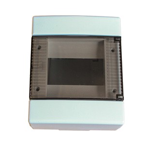 A2ZWORLD pannello di controllo a parete a 4 moduli, bianco IP40, 150x170x100mm, 9016 RAL, ideale per impianti elettrici domestici - Product Image 4