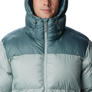 Chaqueta acolchada ligera de moda para hombres Cierre de cremallera cálido transpirable que ofrece servicio OEM/ODM de marca personalizada para ropa de invierno - Product Image 5