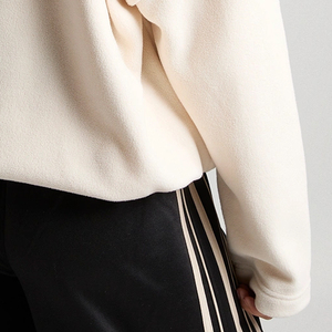 Sudadera de Mujer con Cuello Alto y Media Cremallera, Diseño Urbano Moderno, con Logotipo Personalizado y Mangas Completas, Precio de Fábrica para Compradores - Product Image 6