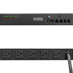 PDU intelligent neutre à montage en rack 115V 30A avec prises NEMA 5-15/20R et surveillance de l'alimentation individuelle de chaque prise - Product Image 1