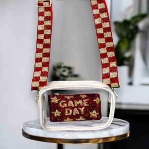 Correa de estrella bordada vibrante con cuentas de semillas para bolsos de mano correa de cuentas colorida hecha a mano para bolsos de viaje y de moda - Product Image 4