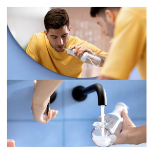Irrigador Bucal Inalámbrico Recargable de Alta Presión, Resistente al Agua IPX7, Múltiples Modos, Portátil, con Depósito de Agua de 200 ml - Product Image 5