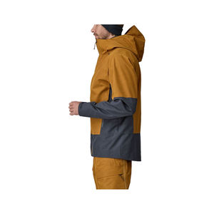 Veste de ski pour hommes de haute qualité Slim Canvas Design col montant fermeture à glissière techniques brodées décontracté hiver Service OEM - Product Image 4