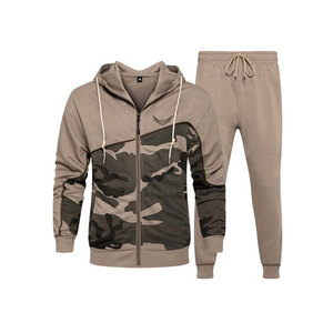Vente de gros Design personnalisé Contraste de couleur Survêtement pour homme Survêtement pour homme de qualité supérieure à vendre - Product Image 1