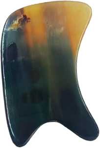 Outil de massage à gratter Gua Sha Bord ultra lisse 100% Planche de guasha en corne de buffle faite à la main - Product Image 3