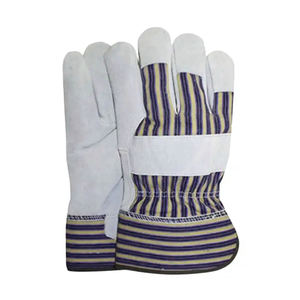 2025 nouveaux gants de sécurité industrielle pour hommes gants de travail en cuir de vache respirant Durable Protection des mains - Product Image 3