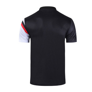 Camiseta de fútbol de manga larga sublimada personalizada para adultos, camiseta de fútbol informal transpirable para jóvenes, cuello levantado para la temporada de otoño - Product Image 3