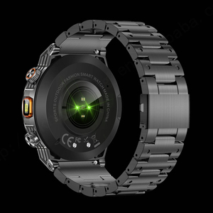 Reloj inteligente AK81 con pantalla IPS de 1,46 pulgadas, batería de 400mAh, rastreador de ritmo cardíaco resistente al agua IP68 con linterna LED y Bluetooth - Product Image 5