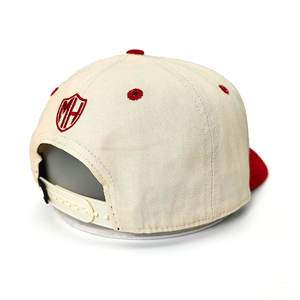 Gorra de béisbol de tela Oxford con logotipo bordado 3D clásico personalizable OEM, nueva gorra de diseñador deportivo a la moda, 5 paneles con logotipo de Metal - Product Image 4