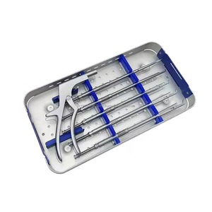 Juego de Instrumentos de Cirugía Espinal Interlaminar con Rongeur Kerrison Giratorio de Acero Inoxidable, Herramientas Quirúrgicas Ortopédicas Manuales, CE ISO - Product Image 1