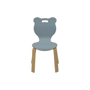 Chaise en bois durable et orange au design moderne pour tout-petits, mobilier confortable pour enfants, chambre d'enfant, école, hôtels turcs faits à la main - Product Image 2