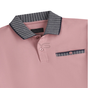Polo liso de hombre con logotipo personalizado, polo informal deportivo de manga corta en blanco de secado rápido para golf, camisetas al por mayor - Product Image 3