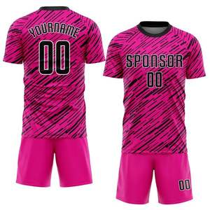 Venta superior estilo clásico uniforme de fútbol conjunto completo alto Slim Fit fútbol Jersey camisetas al por mayor sublimación logotipo personalizado nombre - Product Image 2