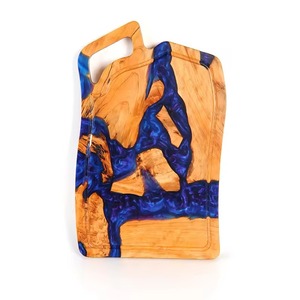 Tabla de queso de madera al por mayor con resina epoxi, utensilios de cocina, herramientas, producto superventas, vajilla, tabla de cortar de resina personalizada - Product Image 3