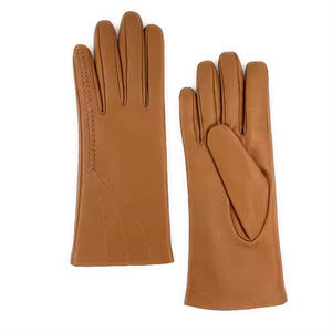Gants en cuir pour femmes en véritable peau de mouton, nouvelle mode 2026, bon marché, chauds, compatibles avec les écrans tactiles, pour l'extérieur, vente chaude, style d'hiver pour un usage quotidien - Product Image 3