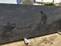 Blocs de granit classique paradise, granit brun de meilleure qualité