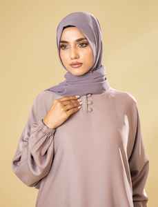 ผู้ผลิตอาบายะห์คุณภาพสูง ปี 2026 เสื้อผ้าอิสลาม อาบายะห์มุสลิม พร้อมงานปักลูกปัดและเลื่อม สำหรับงานกลางคืน - Product Image 3