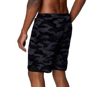 2 in 1 <b>Men's</b> <b>Short</b> Quick Dry <b>Men</b> Gym Sport <b>Shorts</b> Fitness <b>Jogging</b> <b>Mens</b> Workout <b>Shorts</b> With Pockets - Product Image 2