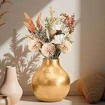 แจกันทรงกลมอะลูมิเนียมแบบใหม่สำหรับตกแต่งบ้าน งานแต่งงาน และงานเฉลิมฉลองคริสต์มาส - Product Image 4