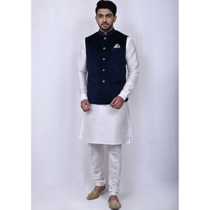 Último diseño Algodón Hecho Ropa de verano Hombres Shalwar Kameez Su propia calidad Fácil de lavar Hombres Shalwar Kameez - Product Image 1