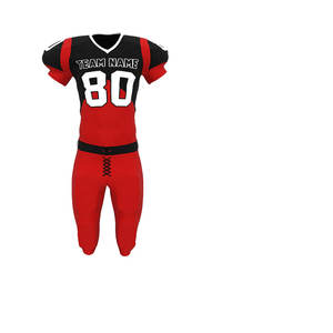 Jersey de Fútbol Americano de Manga Corta, Talla Grande, Transpirable, de Primera Calidad, Uniforme Deportivo Personalizado al por Mayor - Product Image 1