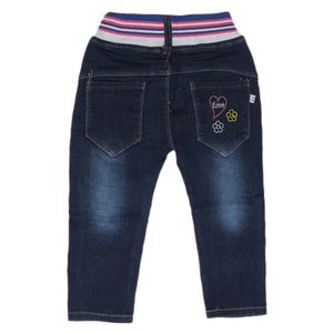 กางเกงยีนส์เด็กผู้หญิง - สีฟ้า - Product Image 2