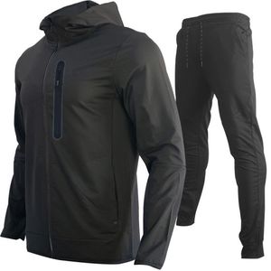 Chándal de diseñador para hombre, conjunto ajustado a prueba de viento, estilo de cremallera de dos piezas, ropa deportiva informal de alta calidad al por mayor - Product Image 3