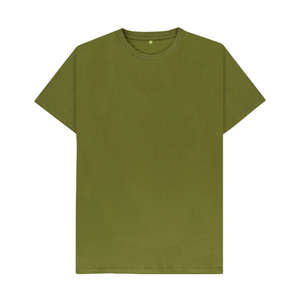 Venta directa de fábrica peso pesado transpirable 100% algodón hombres Streetwear camiseta bolsa de plástico ropa - Product Image 1