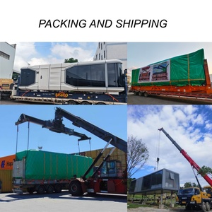 Casa Mobile Prefabbricata Ecologica Moderna a Forma di Capsula Spaziale, Container Portatile su Ruote con Arredamento Completo - Product Image 6