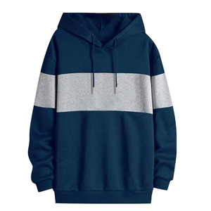 Basics Mezcla de algodón Sudaderas con capucha de alta calidad para hombres Algodón Poliéster Fleece Impreso Sudaderas con capucha Logotipo personalizado - Product Image 2