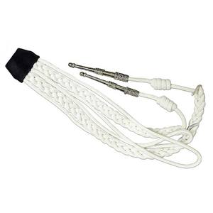 Aguillete de Poliéster Ajustable y Personalizable, Diseño Clásico con Borlas de Cordón en Color Dorado, Ecológico y Ornamental - Product Image 5