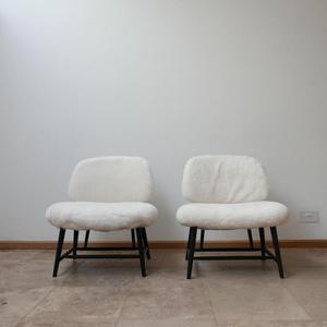 Cadeiras Lounge de Alta Qualidade em Pele de Ovelha <span class=keywords><strong>Alf</strong></span> Svensson TeVe, Feitas à Mão, Cadeiras Modulares para Sala de Estar com Diferentes Cores - Product Image 6