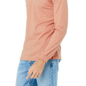 Camiseta unisex de manga larga con cuello redondo clásico plateado: algodón peinado y hilado en anillo 100% Airlume, 32 individuales, 4,2 oz - Product Image 5