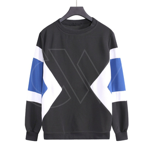 2024 Best Top Hot Sale Men 100%polyester Cotton custom fleece blank Crew Neck <b>sweatshirts</b> For Men - Product Image 4