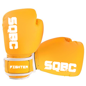 Haute Qualité Cuustom LOGO Muay Yhai Kick Gants De Boxe Professionnel En Cuir PU MMA Formation Gants De Boxe - Product Image 5