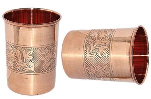 Venta al por mayor de alto brillo de cobre puro Metal Mint Julep Cup Eco-Friendly Vodka Drinkware para bebidas mixtas y copas de cóctel de vino - Product Image 2